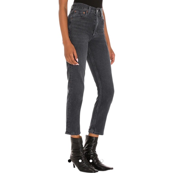 Riley High Rise Straight Crop 26" Inseam - Picture 3 of 12